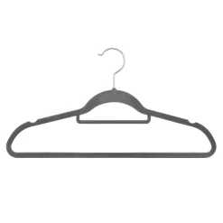 Kleiderbügel - Samt Bügel für Garderobe - rutschfest mit Samtbezug