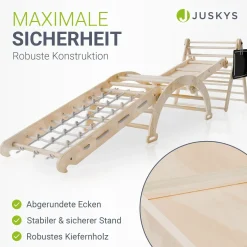Kletterdreieck Movario Vielseitiges Indoor-Klettergerüst für motorische Förderung