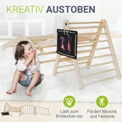 Kletterdreieck Movario Vielseitiges Indoor-Klettergerüst für motorische Förderung