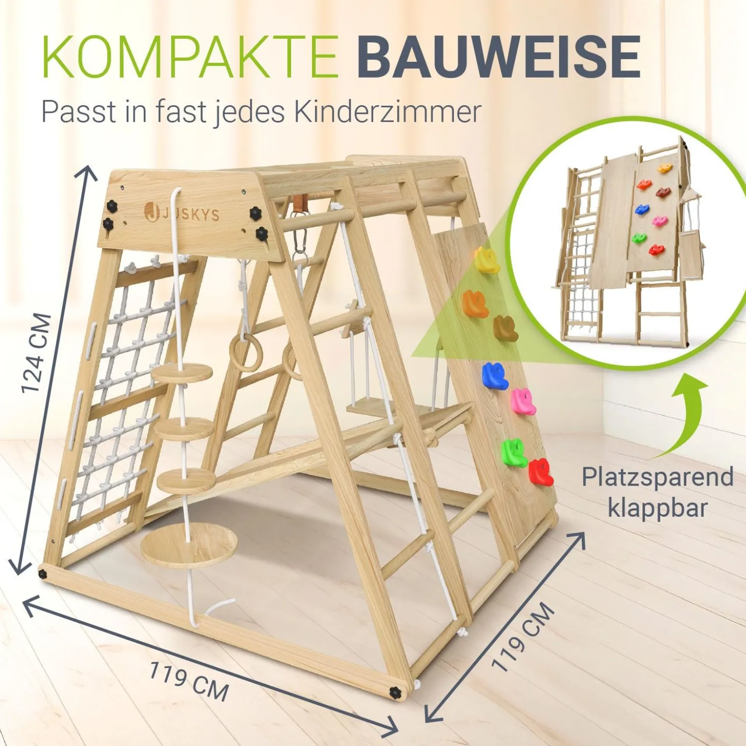 Klettergerüst Indoor für Kinder Indoor Klettergerüst für mehr Motorik & Kreativität