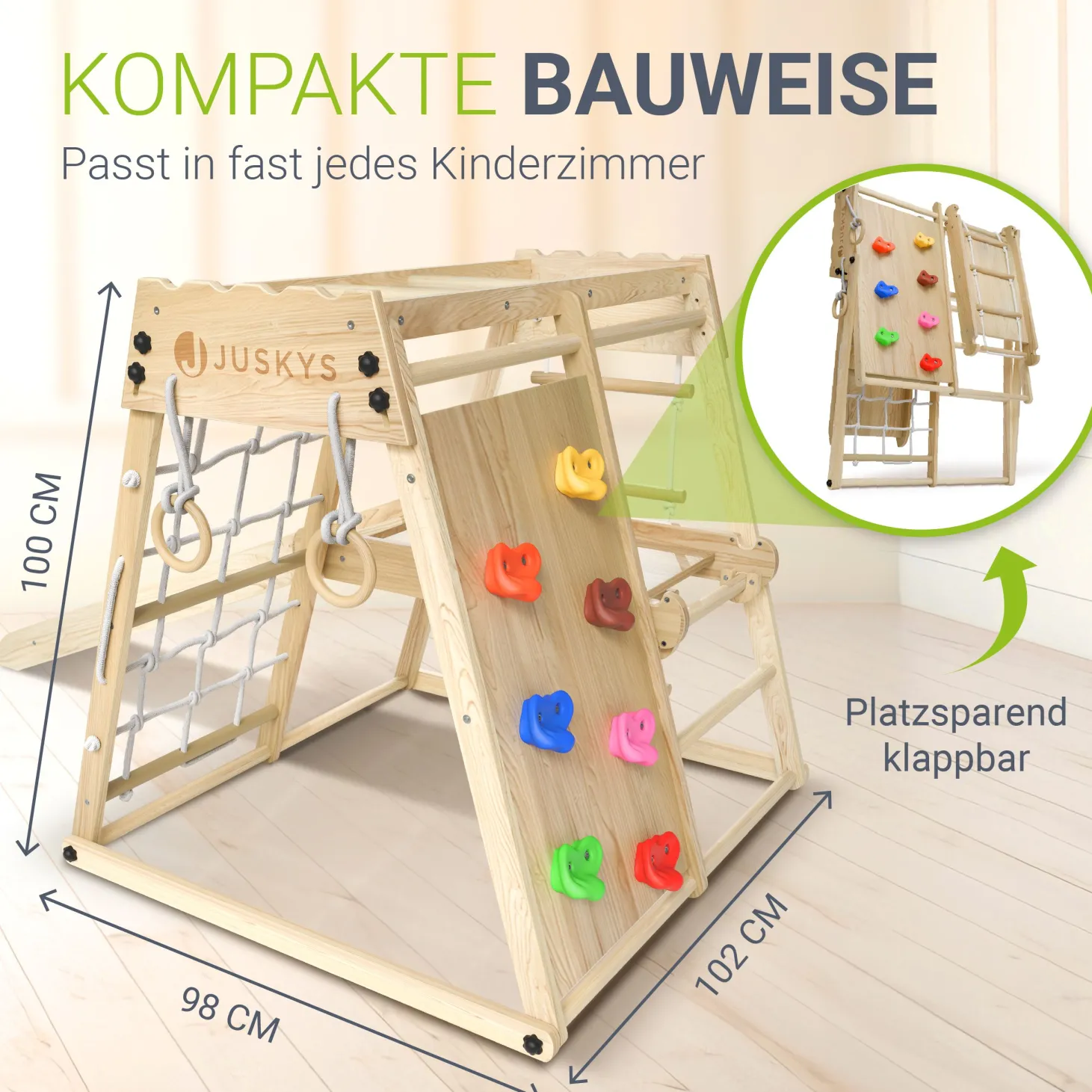 Klettergerüst Indoor für Kinder Indoor Klettergerüst für mehr Motorik & Kreativität