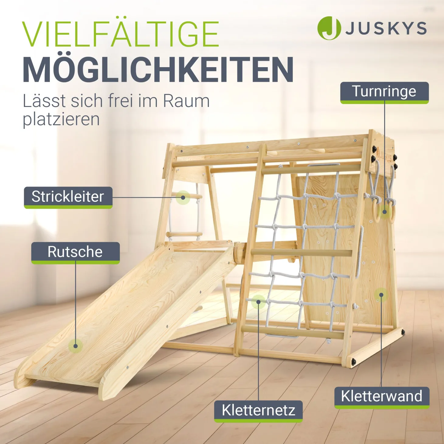 Klettergerüst Indoor für Kinder Indoor Klettergerüst für mehr Motorik & Kreativität