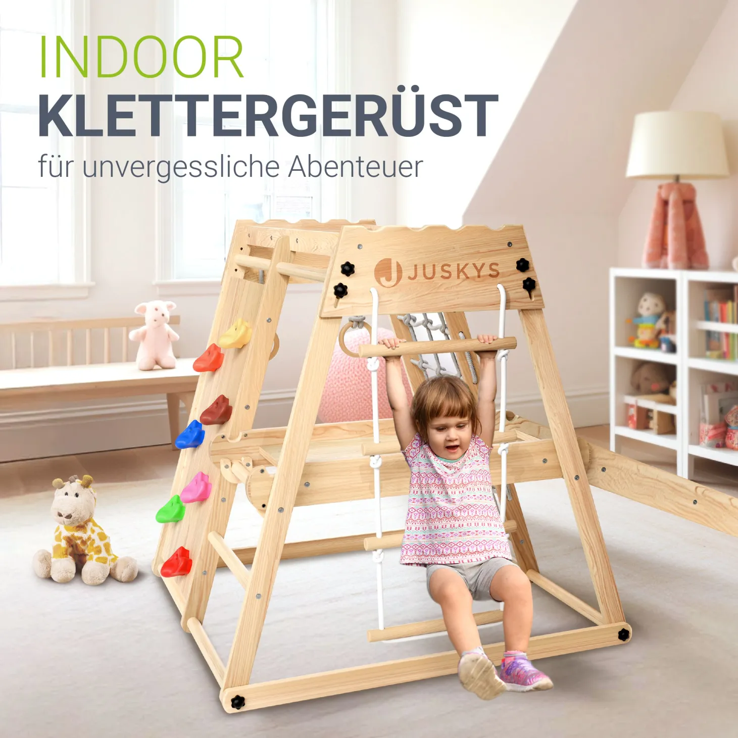 Klettergerüst Indoor für Kinder Indoor Klettergerüst für mehr Motorik & Kreativität