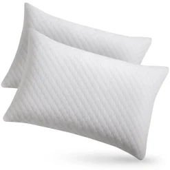 Kopfkissen - 2er Set Bequeme Kissen - atmungsaktiv & hypoallergen