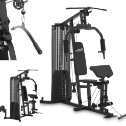 Kraftstation ProfiGym 3000 Ganzkörper Trainingsgerät mit 14 Gewichten bis 77 kg