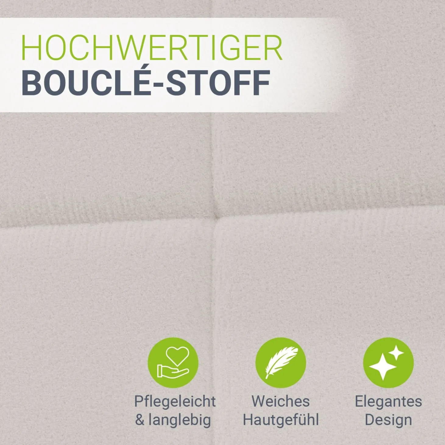 Polsterbett Florenz Bettgestell mit Bubble Design, 500 kg belastbar und pflegeleicht
