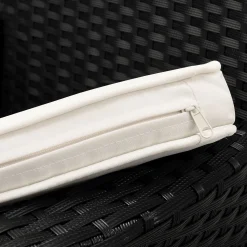 Polyrattan Balkon Set Bayamo Sitzgarnitur für 2 Personen und kleine Balkone