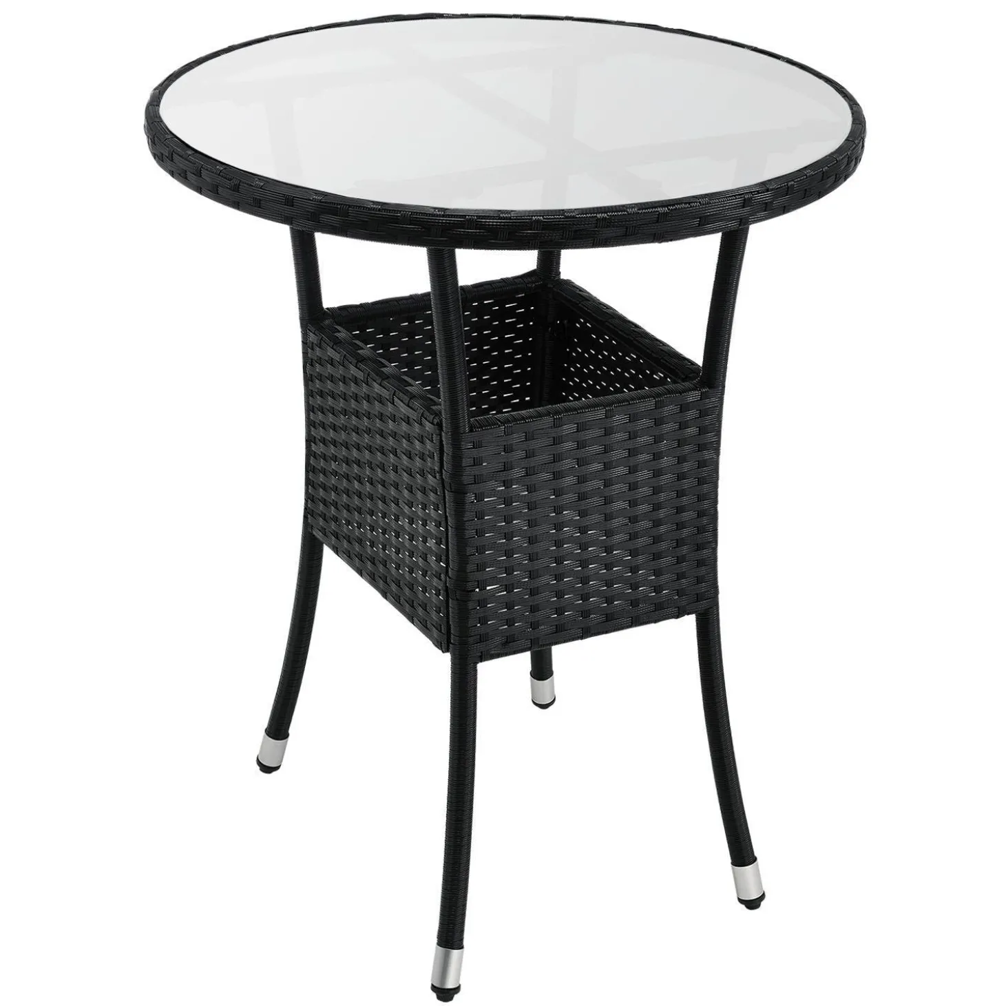 Polyrattan Balkon Set Bayamo Sitzgarnitur für 2 Personen und kleine Balkone