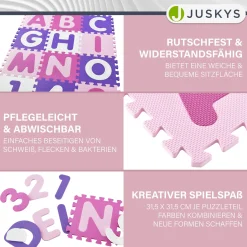 Puzzlematte für Babys und Kinder Puzzle Spielmatte für Spielspaß & Lernförderung in diversen Designs