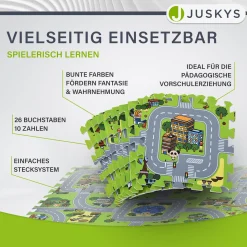 Puzzlematte für Babys und Kinder Puzzle Spielmatte für Spielspaß & Lernförderung in diversen Designs