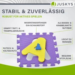 Puzzlematte für Babys und Kinder Puzzle Spielmatte für Spielspaß & Lernförderung in diversen Designs