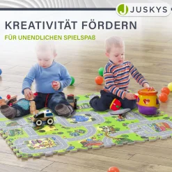 Puzzlematte für Babys und Kinder Puzzle Spielmatte für Spielspaß & Lernförderung in diversen Designs