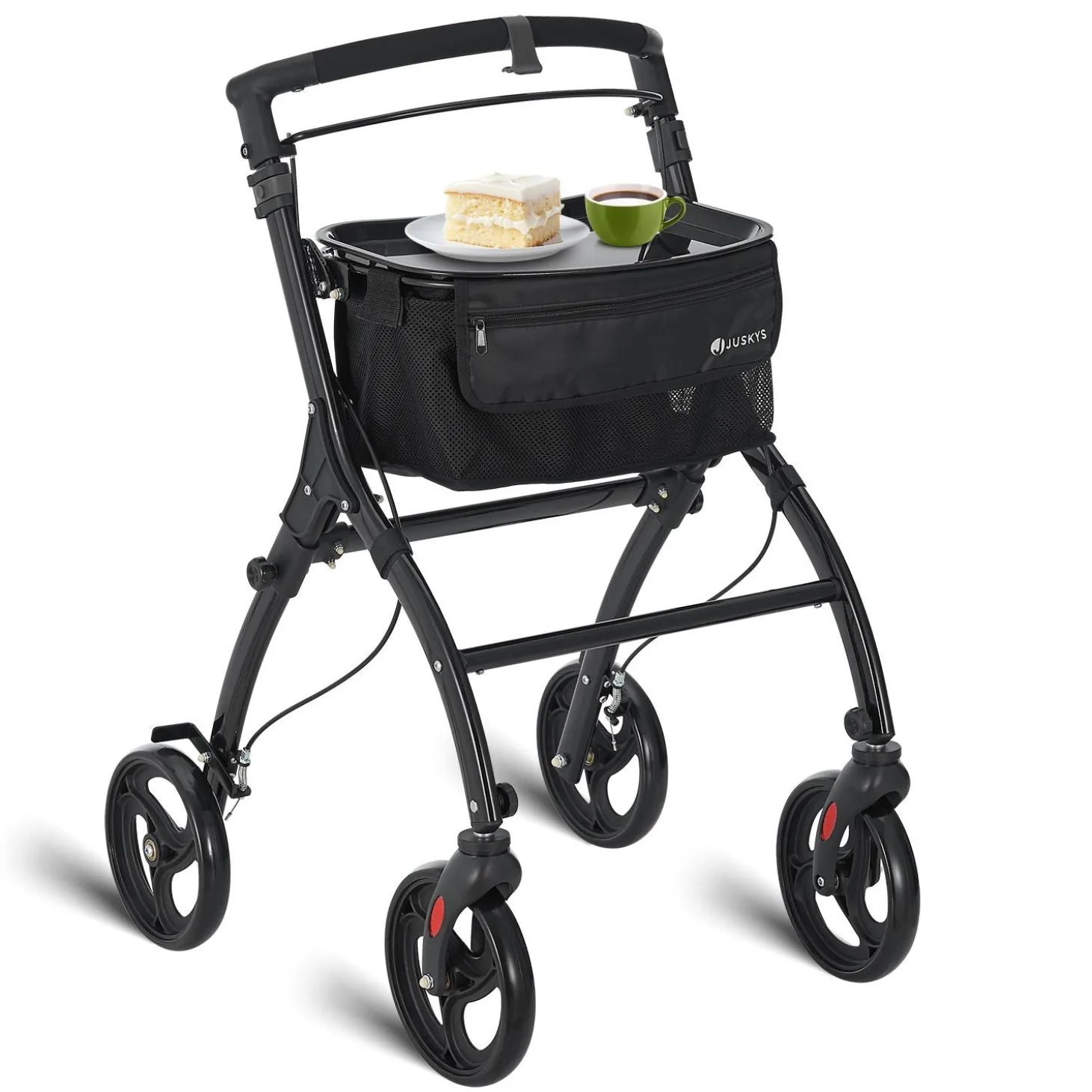 Rollator für die Wohnung Indoor Rollator ideal für schmale Wohnräume