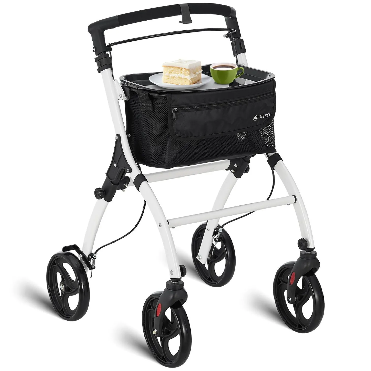 Rollator für die Wohnung Indoor Rollator ideal für schmale Wohnräume