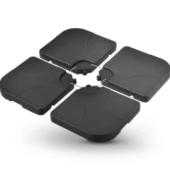 Schirmgewicht 4er Set Quad Gewicht aus HDPE befüllbar bis 80 kg
