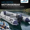 Schlauchboot 3,80 m Paddelboot für 6 Personen - inkl. Paddel, Luftpumpe und mehr