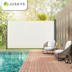 Seitenmarkise Dubai Ausziehbarer Sichtschutz für Garten und Terrasse