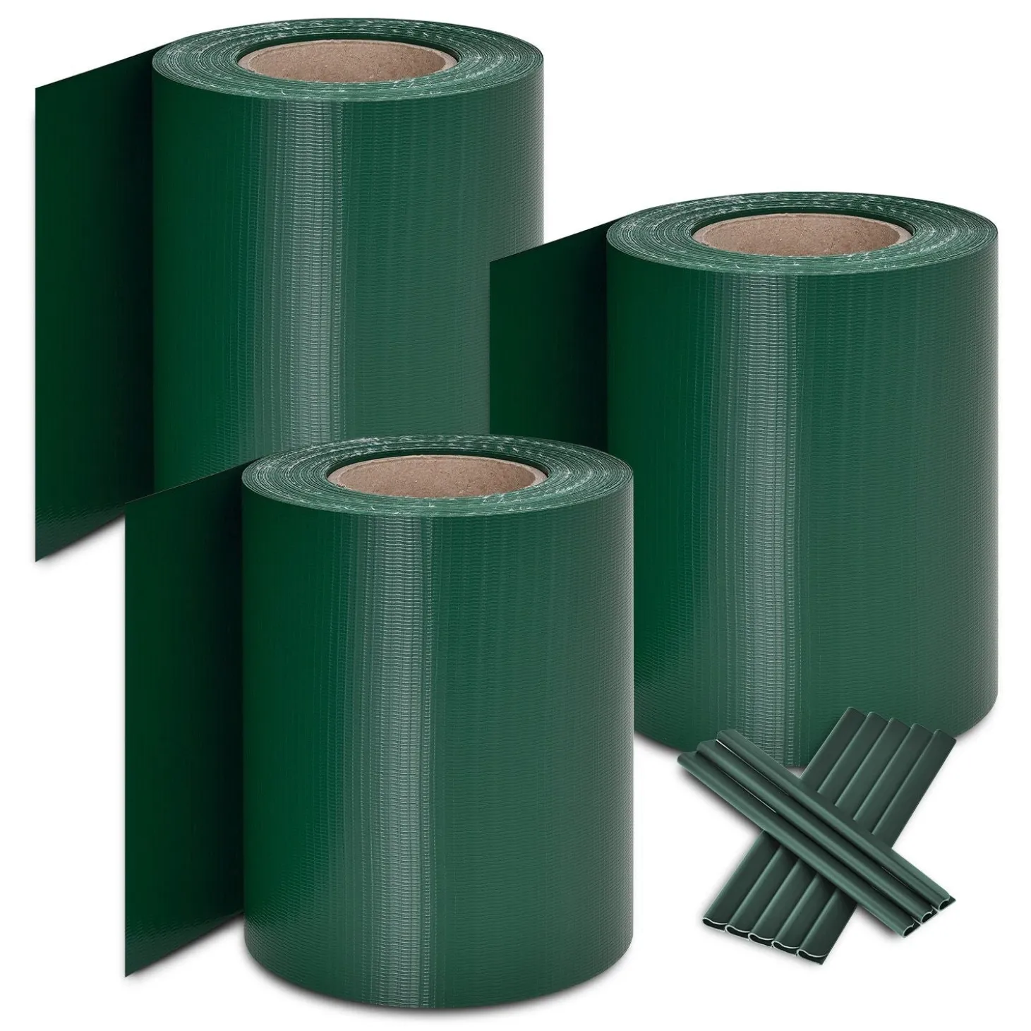 Sichtschutzstreifen PVC PVC Sichtschutzband 19cm x 35m für Gartenzäune