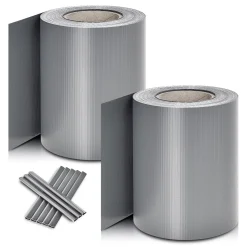 Sichtschutzstreifen PVC PVC Sichtschutzband 19cm x 35m für Gartenzäune
