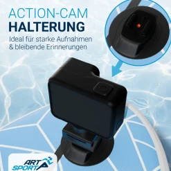 Stand Up Paddling Board mit Kajaksitz Aufblasbares SUP mit integrierter Action-Cam-Halterung