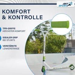 Stunt Scooter für Kinder Stunt Roller mit 360° Lenker & 100 mm Rollen
