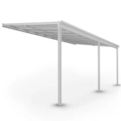 Terrassenüberdachung Borneo Aluminium Terrassendach als Regen- & Sonnenschutz