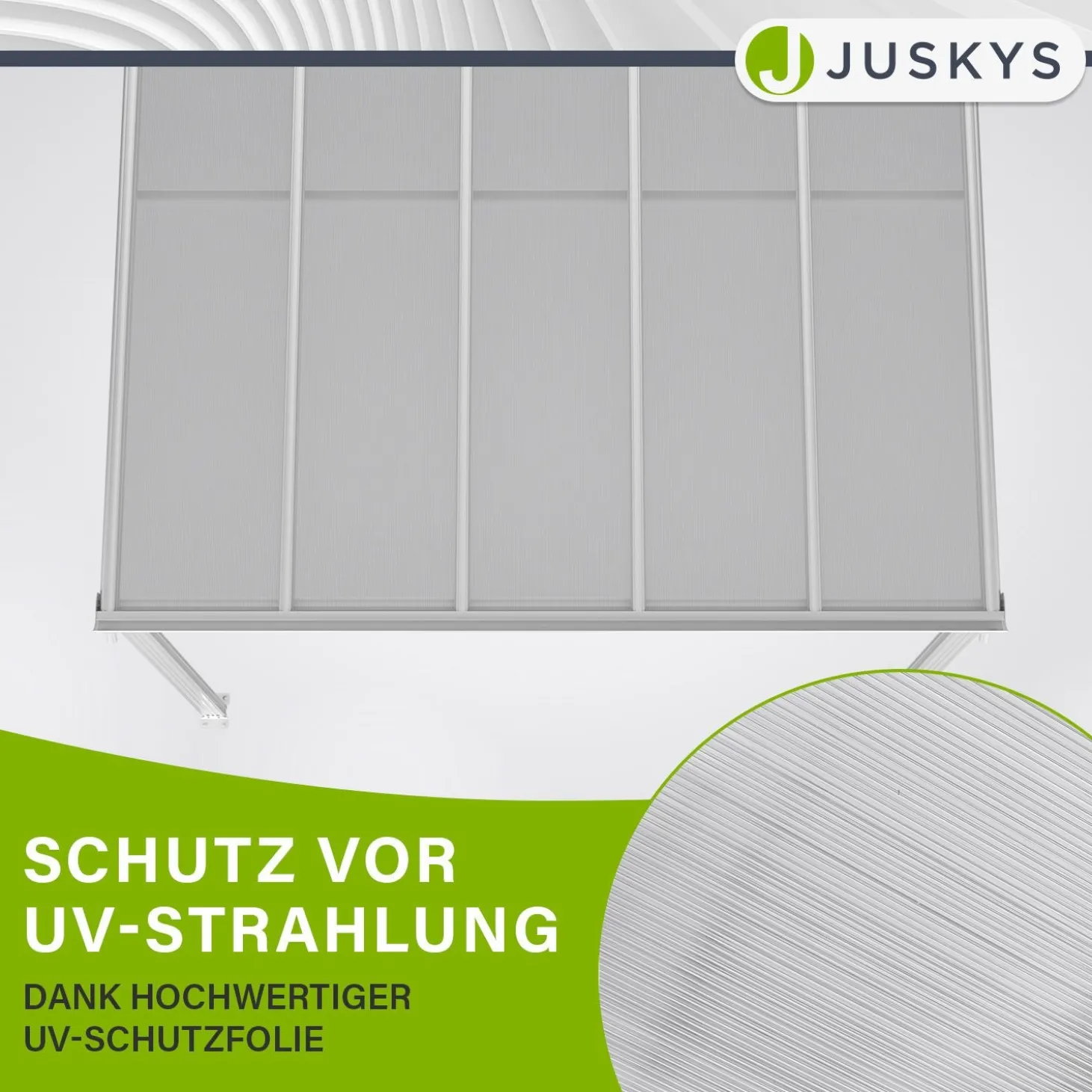 Terrassenüberdachung Borneo Aluminium Terrassendach als Regen- & Sonnenschutz