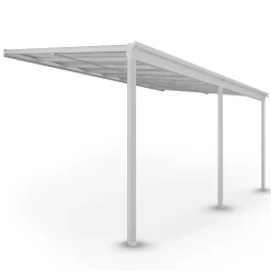 Terrassenüberdachung Borneo Aluminium Terrassendach als Regen- & Sonnenschutz