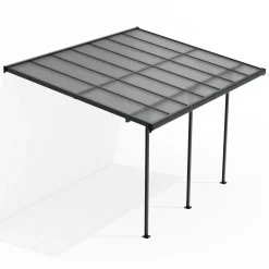 Terrassenüberdachung Borneo Aluminium Terrassendach als Regen- & Sonnenschutz
