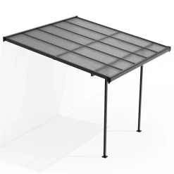 Terrassenüberdachung Borneo Aluminium Terrassendach als Regen- & Sonnenschutz